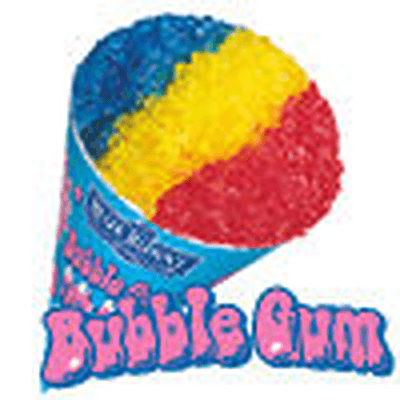 Bubble Gum Snow Cone